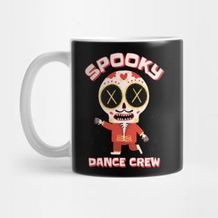 Halloween Cute Dancing Skeleton Mug